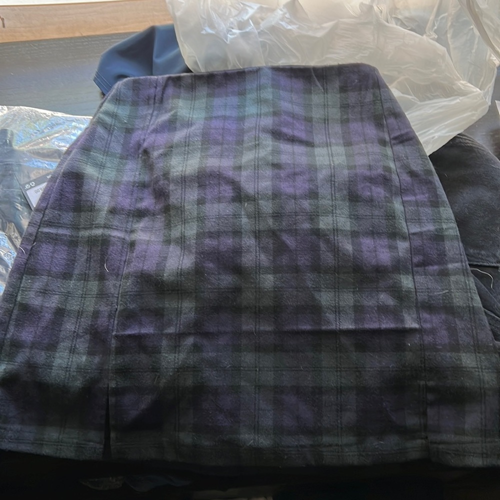 Plaid brandy Melville skirt